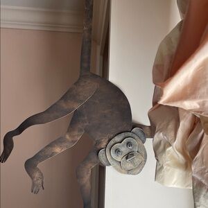 Metal Monkey Wall Art